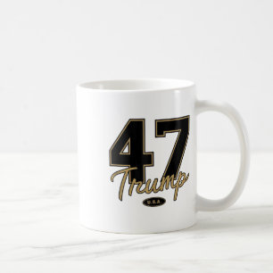 Trump 47 Trump 2024 Republican Conservative 47 Tru Coffee Mug