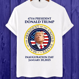 Trump 47th president inauguration day T-Shirt