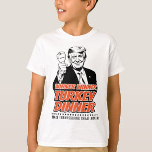 Trump 47th President Thanksgiving Winner Turkey Di T-Shirt