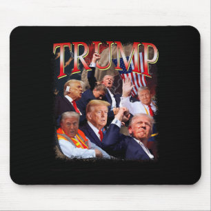Trump 4eva 4th Of July Forever Love President We T Mouse Mat