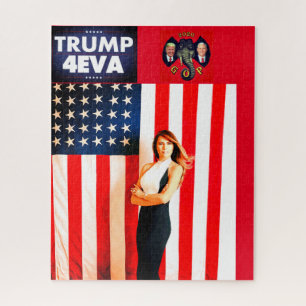 TRUMP 4EVA JIGSAW PUZZLE