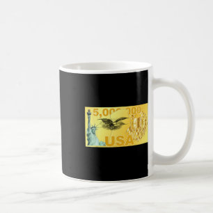 Trump 5 Million Dollar Wealthy Migrant American Go Coffee Mug