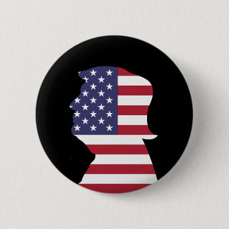 Trump 6 Cm Round Badge