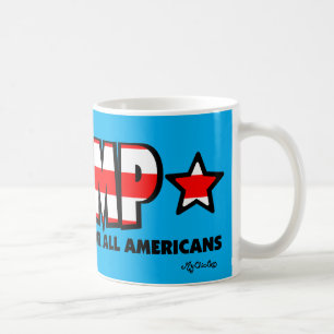 Trump! A Better America for All! MUG LIGHT BLUE