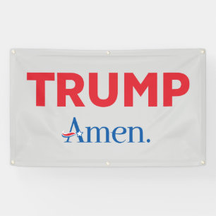 Trump Amen Banner