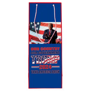 Trump America First Wine Gift Bag