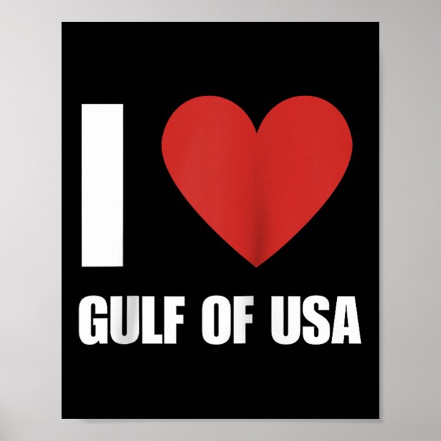Trump America Gulf Of Mexico President Trump Gulf  Poster (Front)