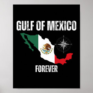 Trump America Gulf Of Mexico President Trump Gulf  Poster