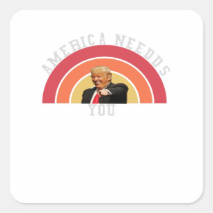 trump america needs you stickers