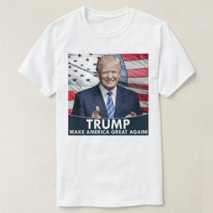 Trump American Flag T-Shirt
