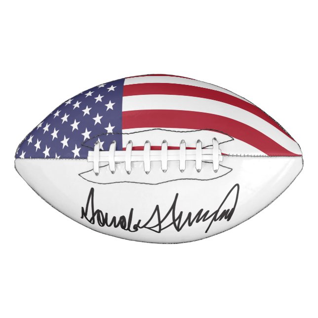 Trump American President 2016 Campaign American Football (Front)
