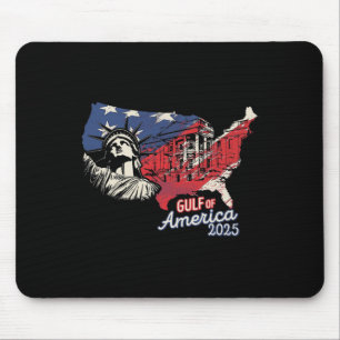 Trump America's Gulf Mexico President Trump 2025 A Mouse Mat