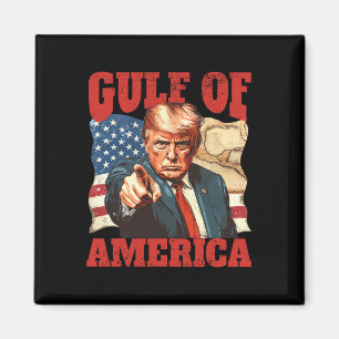Trump America's Gulf Mexico President Trump 2025 Magnet