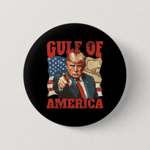 Trump America's Gulf Mexico President Trump 2 6 Cm Round Badge