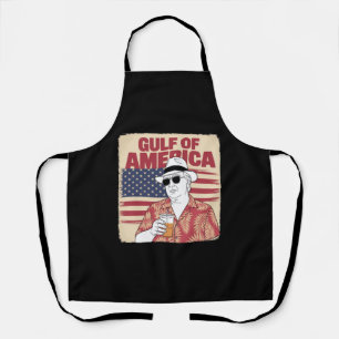 Trump America's Gulf Mexico President Trump Apron