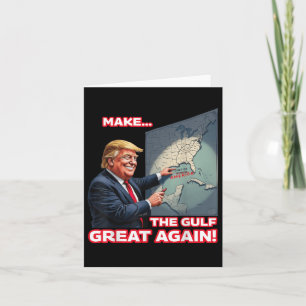 Trump Americas Gulf Mexico President Trump  Card
