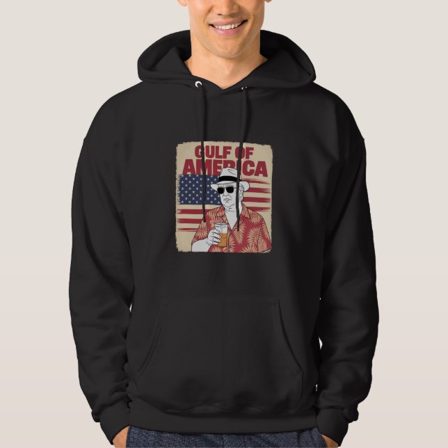 Trump America's Gulf Mexico President Trump  Hoodie (Front)