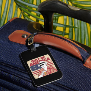 Trump America's Gulf Mexico President Trump  Luggage Tag