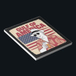 Trump America's Gulf Mexico President Trump  Notepad<br><div class="desc">Trump America's Gulf Mexico President Trump Sombrero</div>