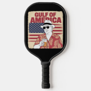Trump America's Gulf Mexico President Trump  Pickleball Paddle