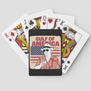 Trump America's Gulf Mexico President Trump  Playing Cards