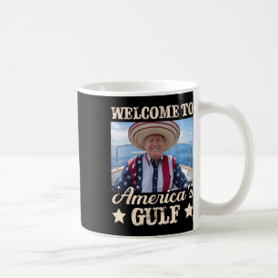 Trump America's Gulf Mexico President Trump Sombre Coffee Mug