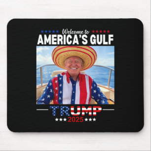 Trump America's Gulf Mexico President Trump Sombre Mouse Mat