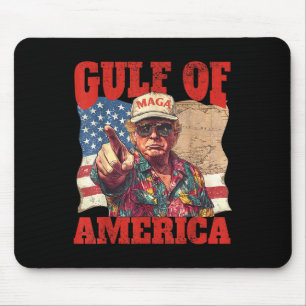 Trump America's Gulf Mexico President Trump Sombre Mouse Mat