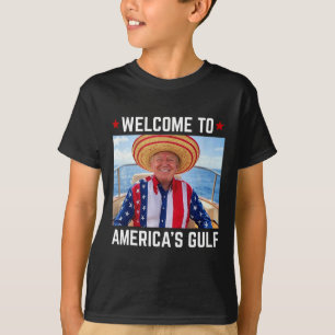 Trump America's Gulf Mexico President Trump Sombre T-Shirt