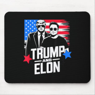 Trump And Elon 2024 Presidential Election American Mouse Mat