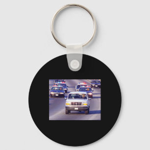 Trump And Fat Vance Police Car Chase Of Oma Meme Key Ring