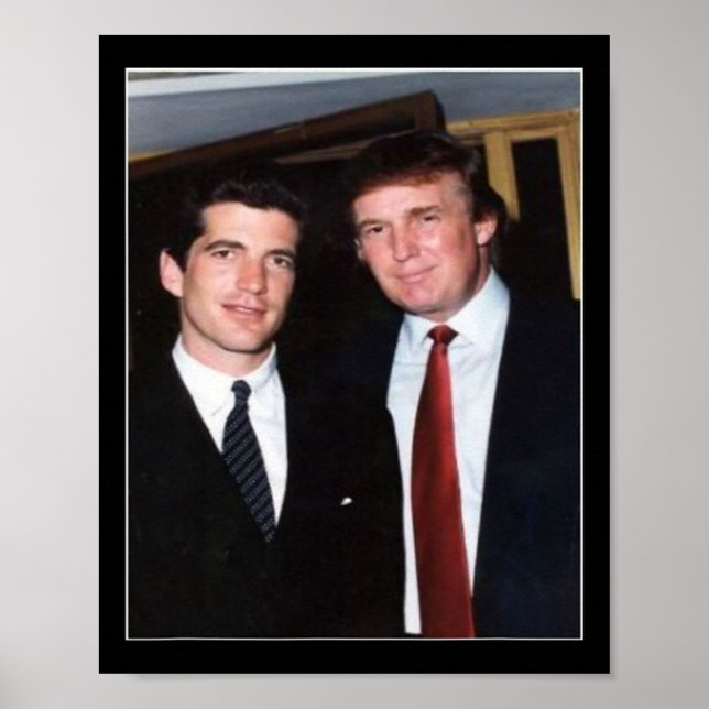 Trump And Jfk Anonymous  Poster (Front)