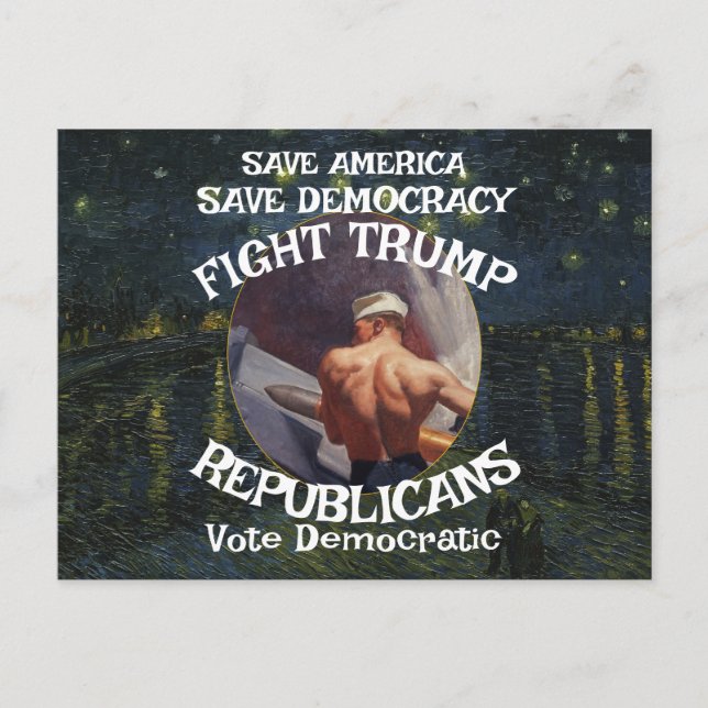 Trump Announcement Postcard (Front)