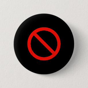 Trump - Anti Trump  6 Cm Round Badge