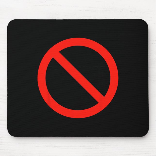 Trump - Anti Trump  Mouse Mat (Front)