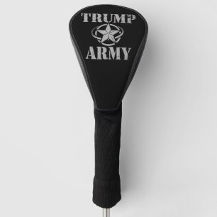 Trump Army 47th US President Vintage Retro Golf Head Cover