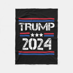 Trump Arrest This 2 Side  Fleece Blanket