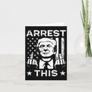 Trump Arrest This Fingers 2024 Election Card