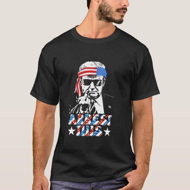 Trump Arrest This Funny President Trump 2024 Convi T-Shirt (Front)