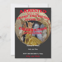Trump Arrested Convicted Party Celebration