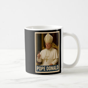 Trump As Vatican Church Pope Trump Funny Vatican C Coffee Mug