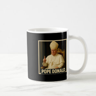 Trump As Vatican Church Pope Trump Funny Vatican C Coffee Mug
