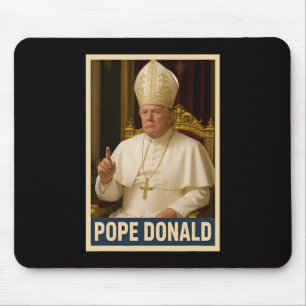 Trump As Vatican Church Pope Trump Funny Vatican C Mouse Mat