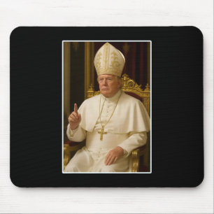 Trump As Vatican Church Pope Trump Funny Vatican C Mouse Mat