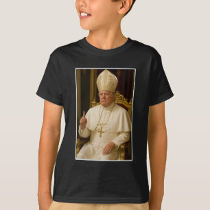 Trump As Vatican Church Pope Trump Funny Vatican C T-Shirt