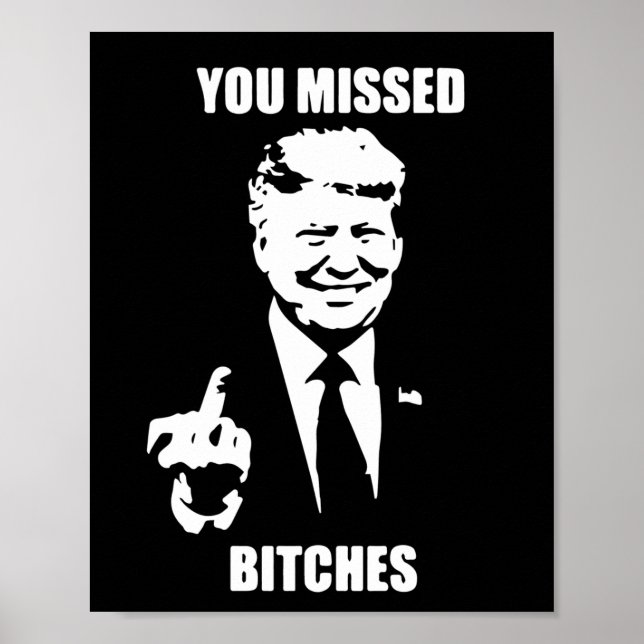 Trump Attack On Trump Fight For America Trump Unde Poster (Front)