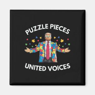Trump Autism Awareness For Trump Autism _1 Magnet