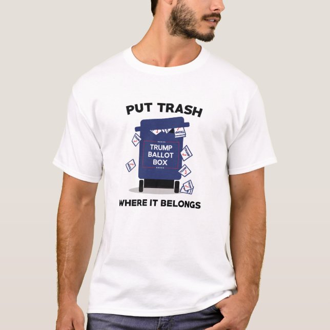 Trump Ballot Box T-Shirt (Front)