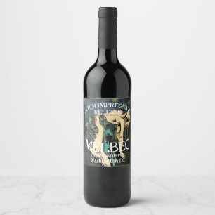 Trump Bans Women's Voting Midterm Elections 2026 Wine Label