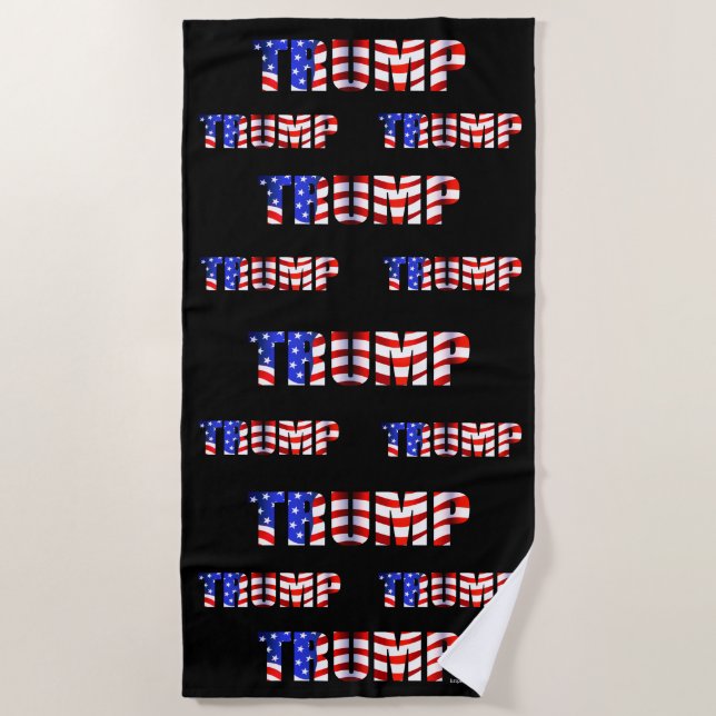 TRUMP BEACH TOWEL (Front)